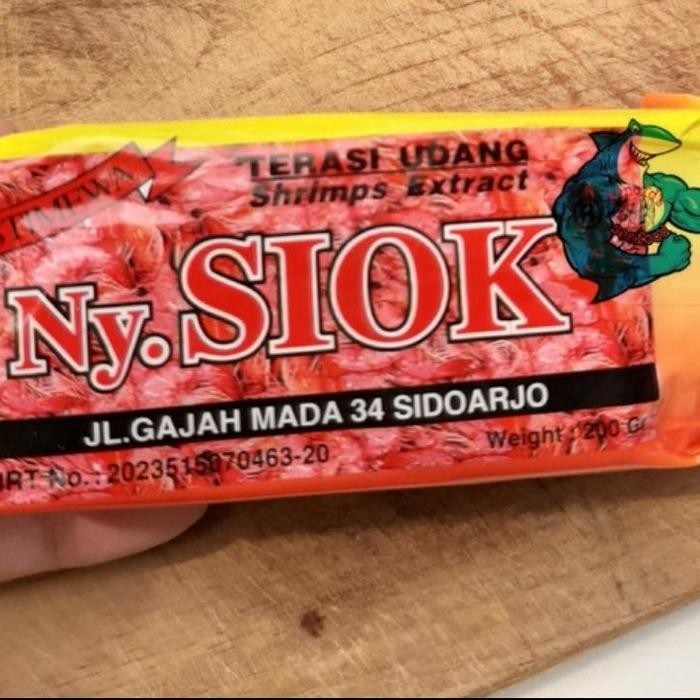 

PROMO-[Best Quality] Terasi Udang Mentah Ny siok 200gr