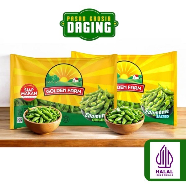 

Edamame Kacang Kedelai Jepang Salted Frozen/Original Frozen