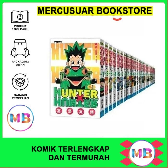 Komik Hunter X Hunter, 32 Books series (Engllish) - MercusuarBookstore