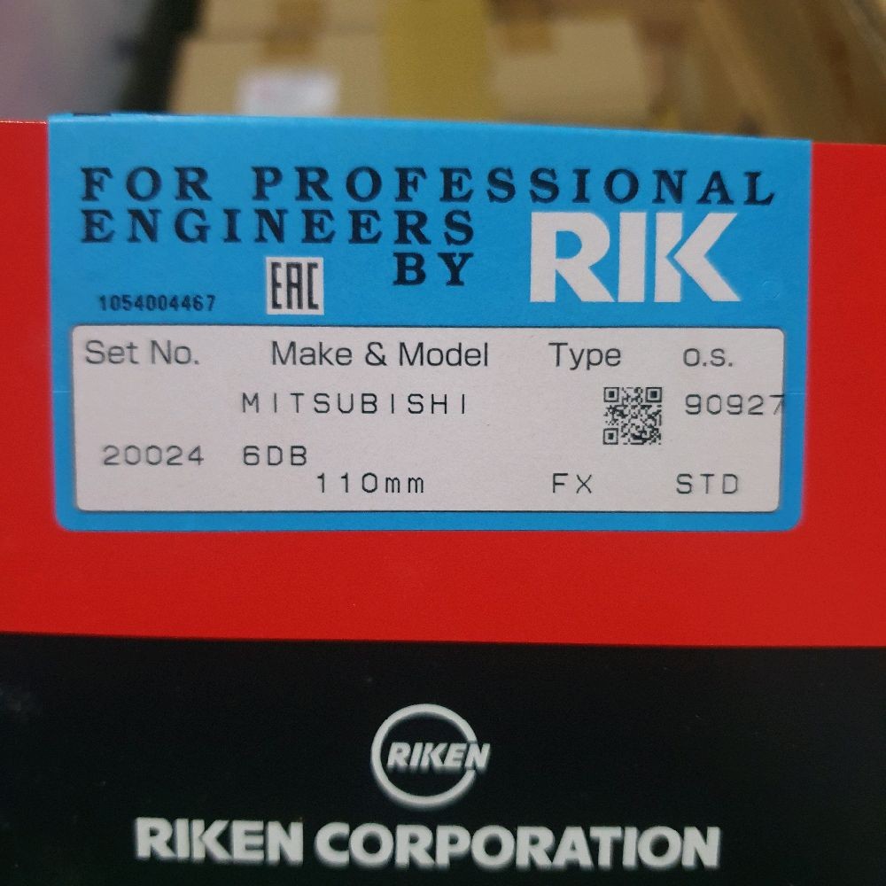 RING PISTON 6DB RIKEN JP (20024)