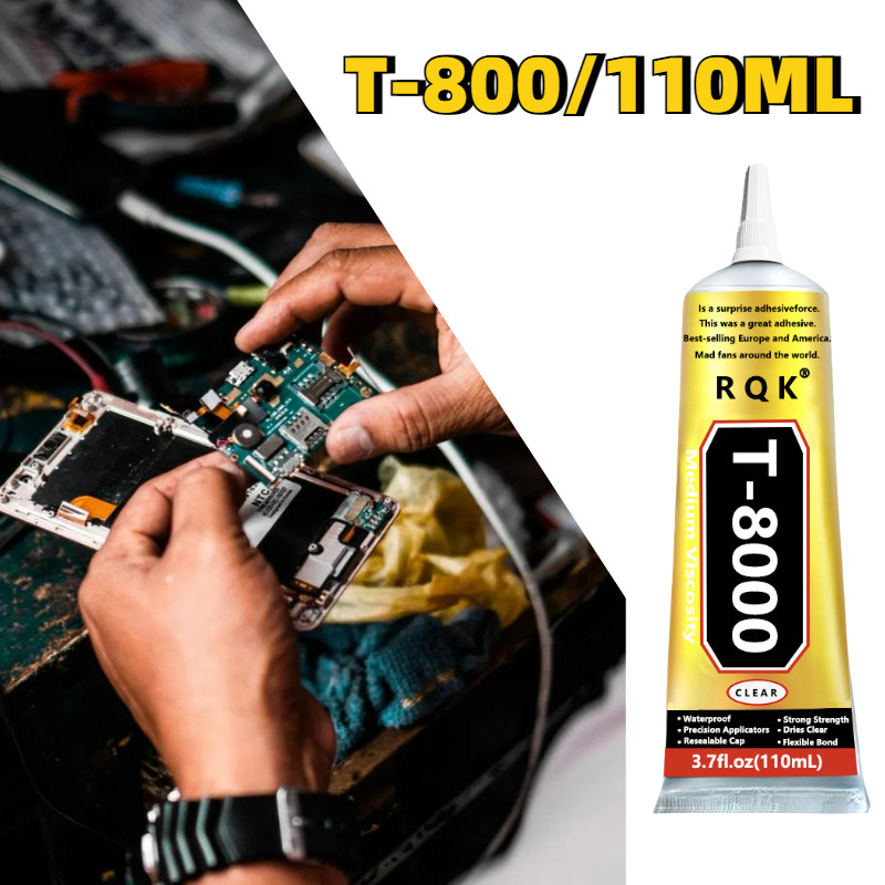 

110ml Lem T8000 Perekat Bening LCD Touchscreen Lem serbaguna Lem Touchscreen
