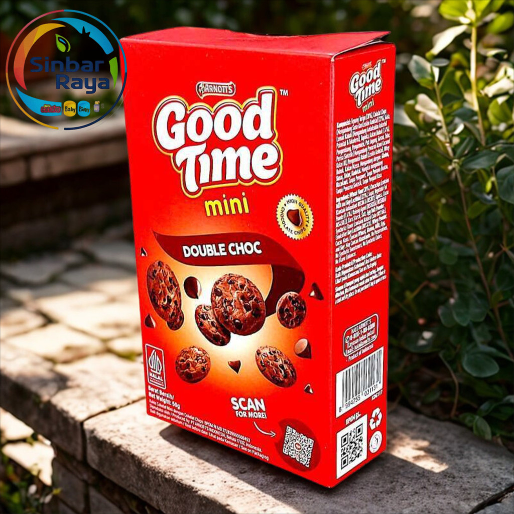 

Good Time Cookies Double Choc Arnott 50gr Sinbar Raya