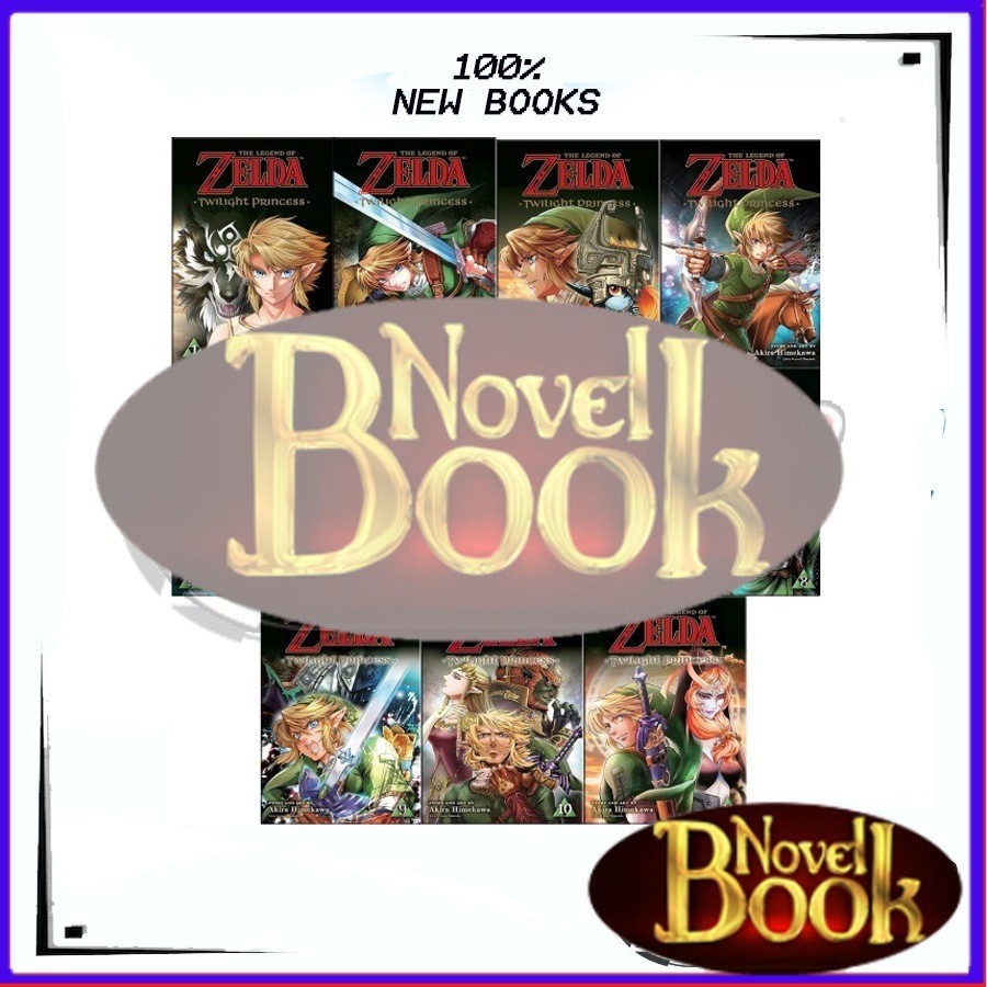 Komik The Legend Of Zelda Twilight Princess, Vol. 1-11 (English) - TokoNovelBook