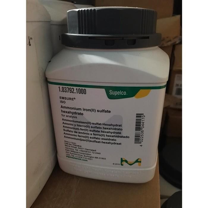 Ammonium Iron (II) Sulfate Hexahydrate 1.03792.0500 Merck