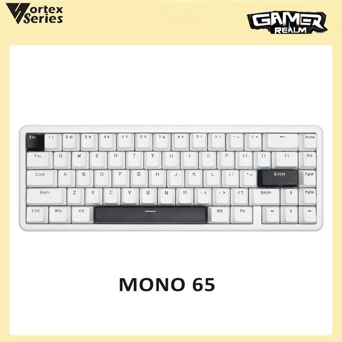 VortexSeries MONO 65 75 87 100 Gasket Mount Hotswap Universal Wired Gaming Keyboard