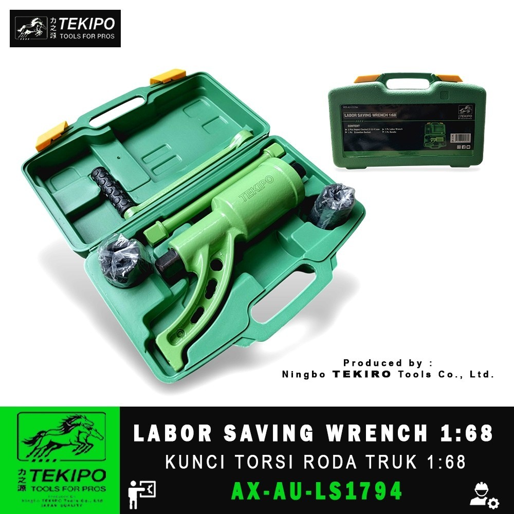 Kunci torsi roda truk TEKIPO labor saving /  KUNCI TORSI RODA TRUK 1:68 / impek manualCO