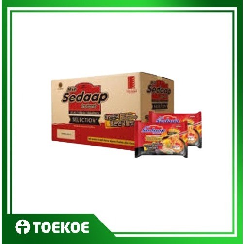 

TOEKOE Mie Sedaap Selection Soup Korean Spicy Chicken 1 Dus Isi 40pcs