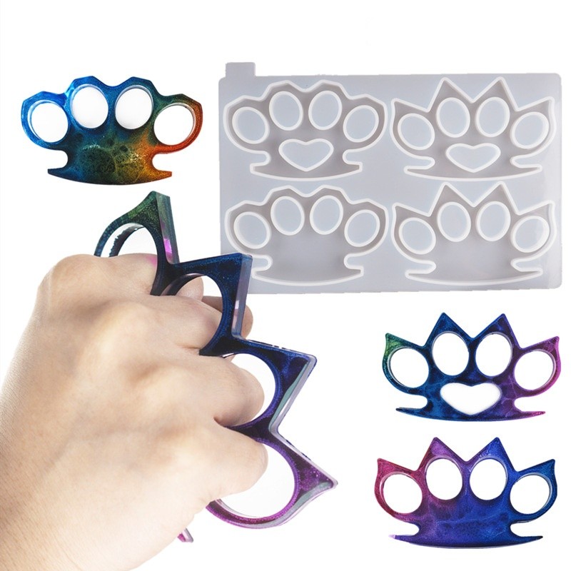 

Finger Tiger Silicone Ring Set Mirror Silicone Mold DIY Handmade Crystal Jewelry Decorative Pendant Epoxy Resin Mold Accessories