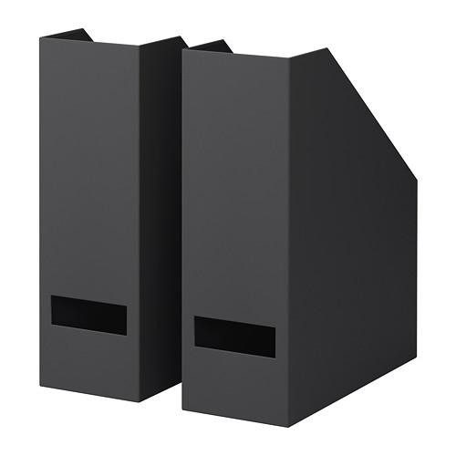 

Ordner Set isi 2pcs Tempat File Document Organizer Box File Map Binder - Hitam