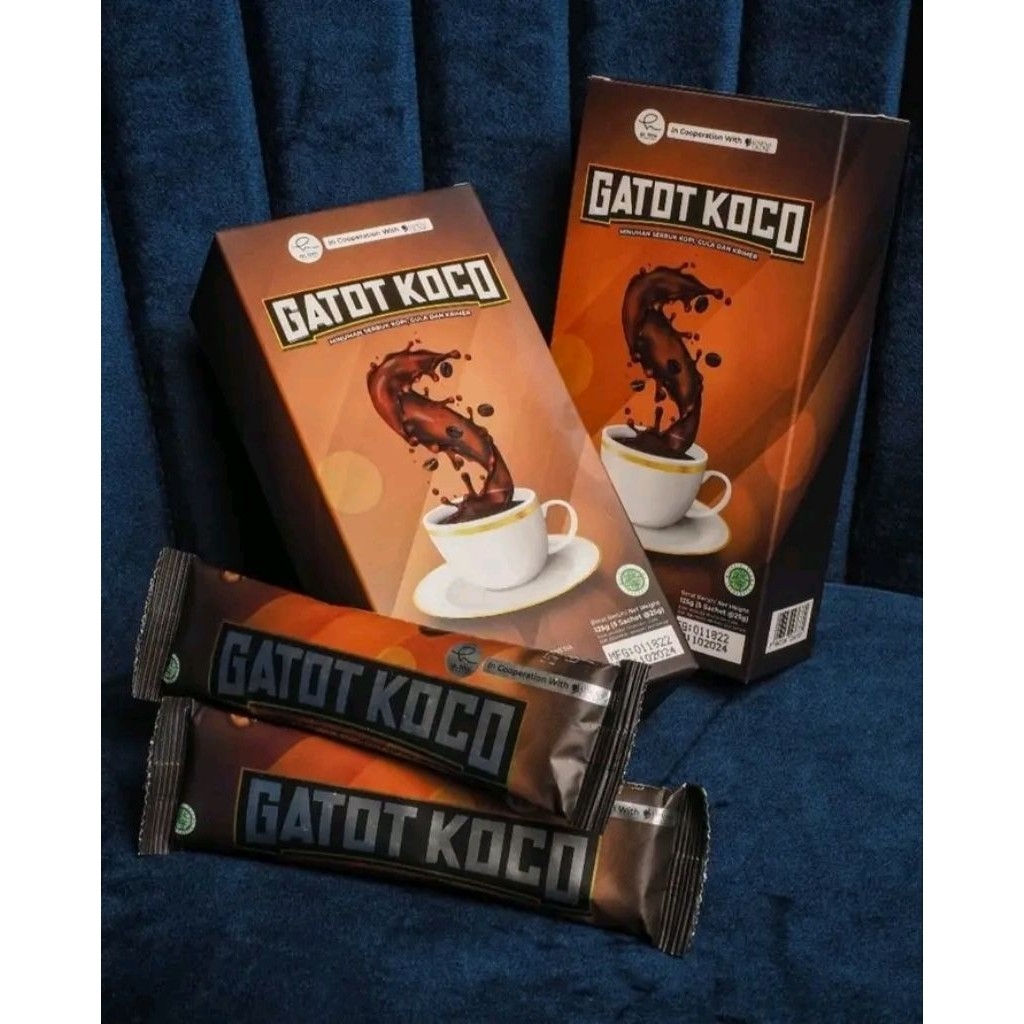 

Kopi Gatotkoco - Kopi dr Richard Lee - Kopi Hotman Paris - Gatotkoco Original [ 5 Sachet