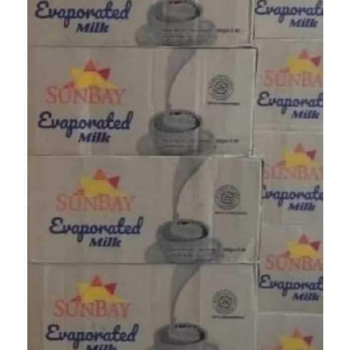 

evaporated milk sunbay dus/susu evaporasi sunbay per karton