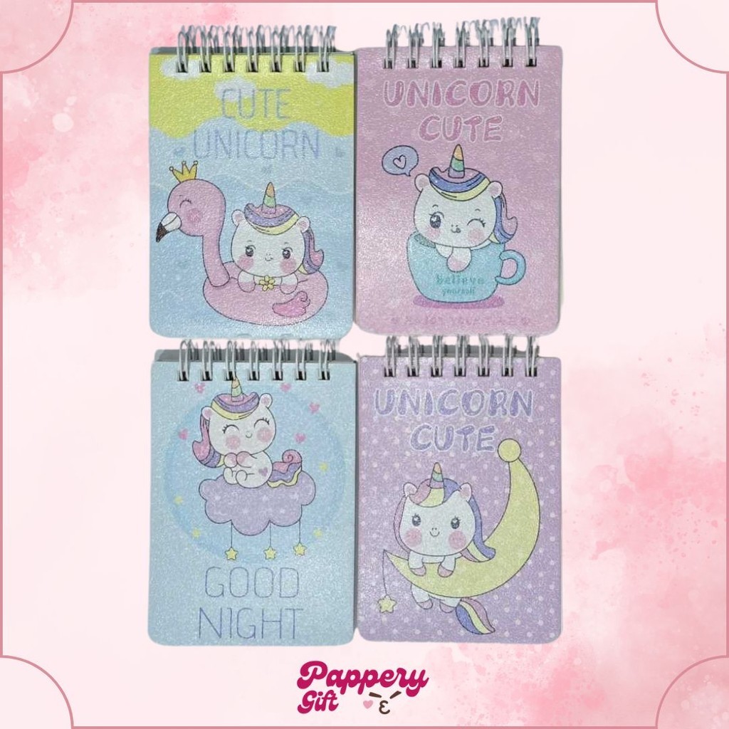 

Notebok A7 scrapbook mini buku kecil catatan notes - SE0308