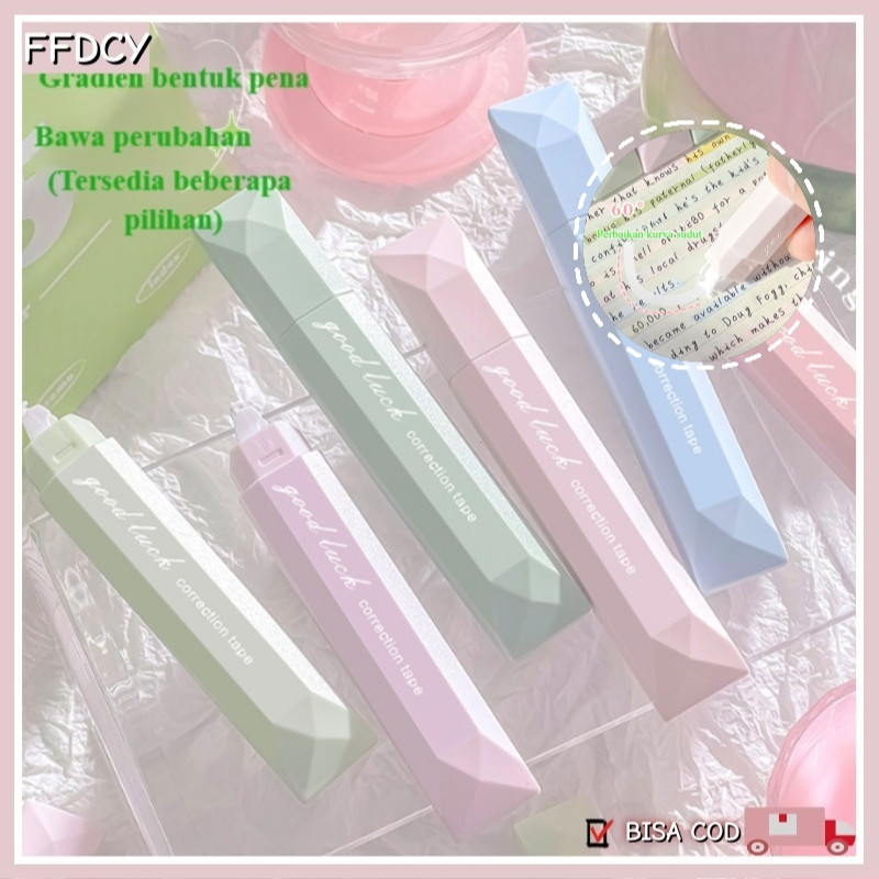 

5 Pcs Tip X Kertas Gradasi Warna Pastel Aesthetic/Tip Ex Kertas Gaya Pena/Kapasitas Besar 30M Pita Koreksi Tip Ex Kertas Untuk Siswa