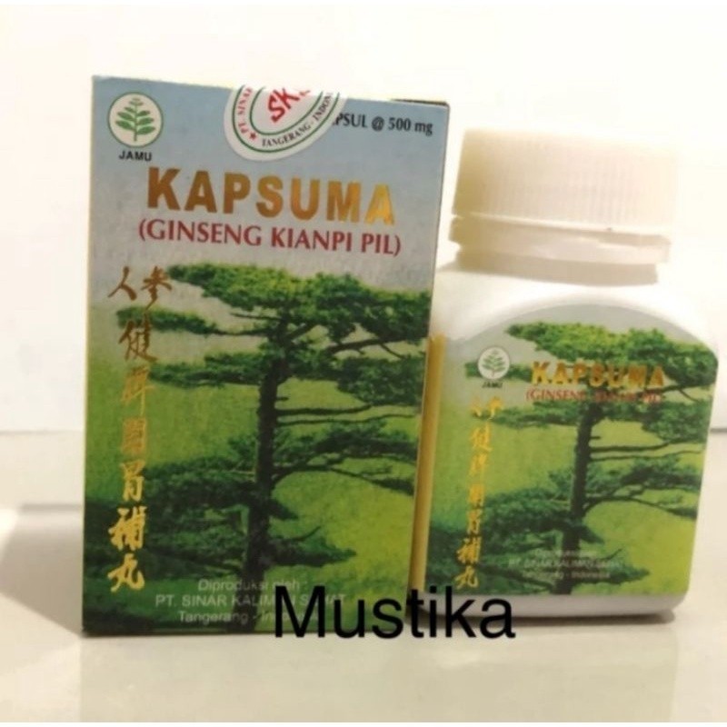 

Kianpi-161- GINSENG KIANPI KIAN PI BPOM 60 KAPSUL