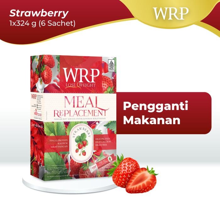 

Hot Produk WRP Meal Replacement Strawberry 324g - Pengganti Makan Terbaik dan Terlaris