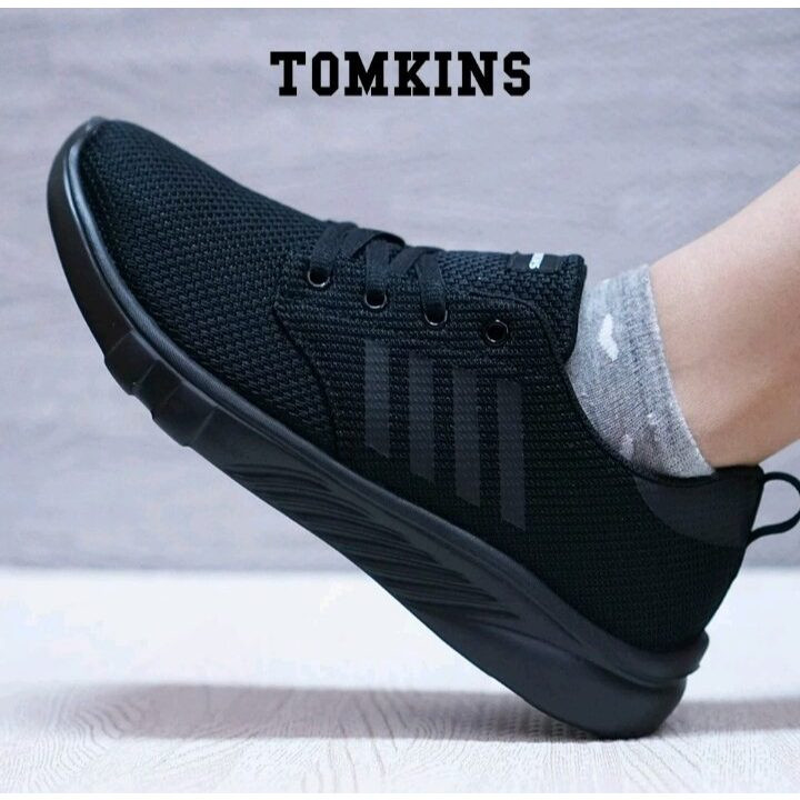 Promo TOMKINS Scool Edition Wednesday Black Sepatu Sekolah Hitam Tomkins