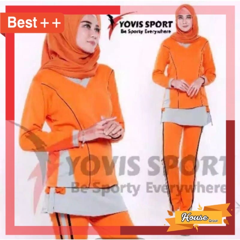 YOVIS SPORT JUMBO  Setelan Senam Wanita Setelan Olahrga Wanita Jumbo Setelan Senam Jumbo Setelan Zum