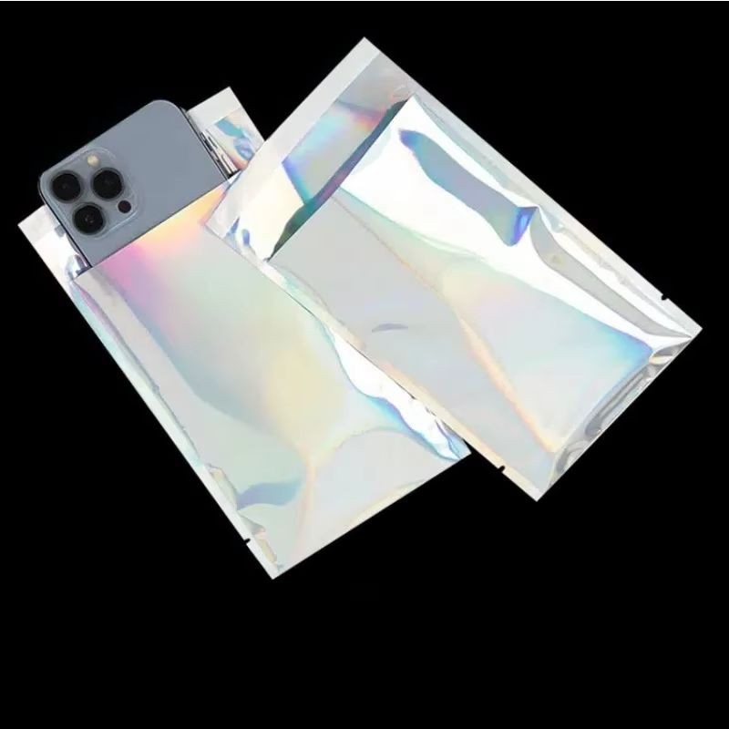 

20-100pcs Laser Plastic Pouch Self Adhesive Self Sealing Packaging Bags Documents Postcards Small Business Batch Packaging Bags