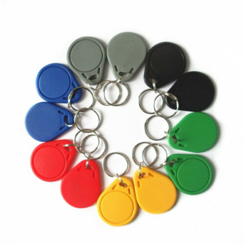 

10Pcs CUID Android App MCT Modify GEN2 Changeable NFC 1k s50 13.56MHz Keyfob Block 0 Writable 14443A Token Tag