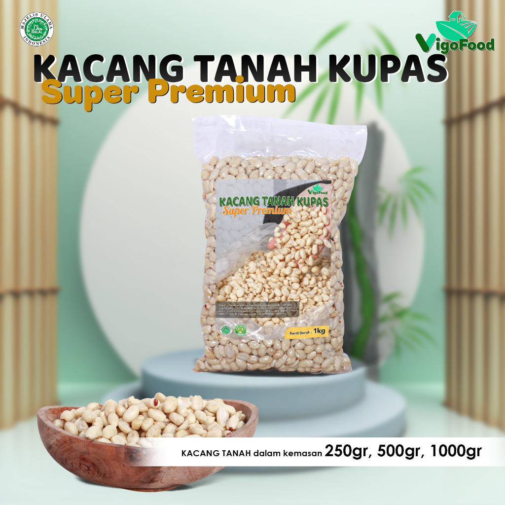 

KACANG TANAH KUPAS GRADE IMPORT BY VIGOFOOD / PEANUTS