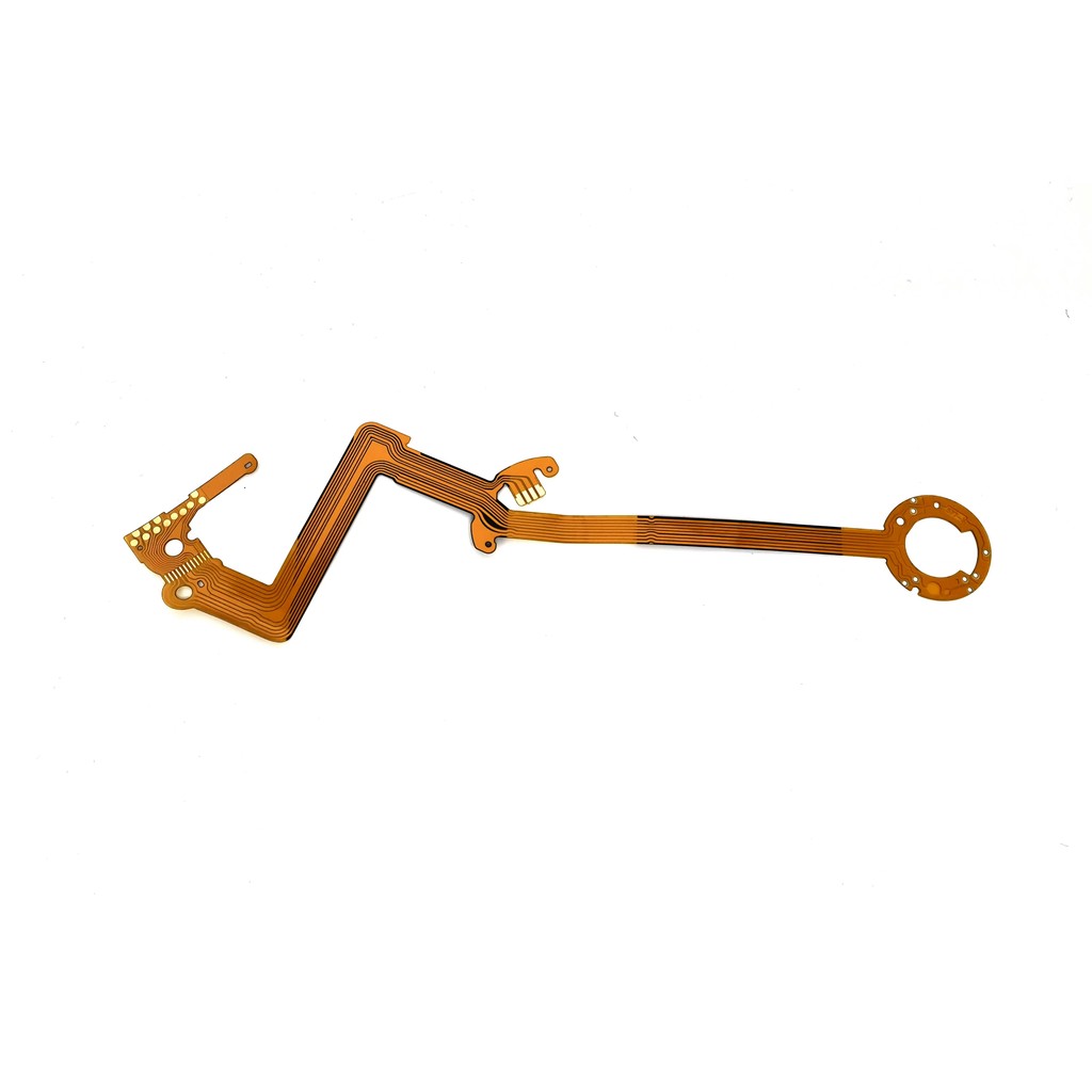 1PCS New Zoom Lens Aperture Shutter Flex Cable For PENTAX ESPIO 928  115 140 160 Film Repair Part