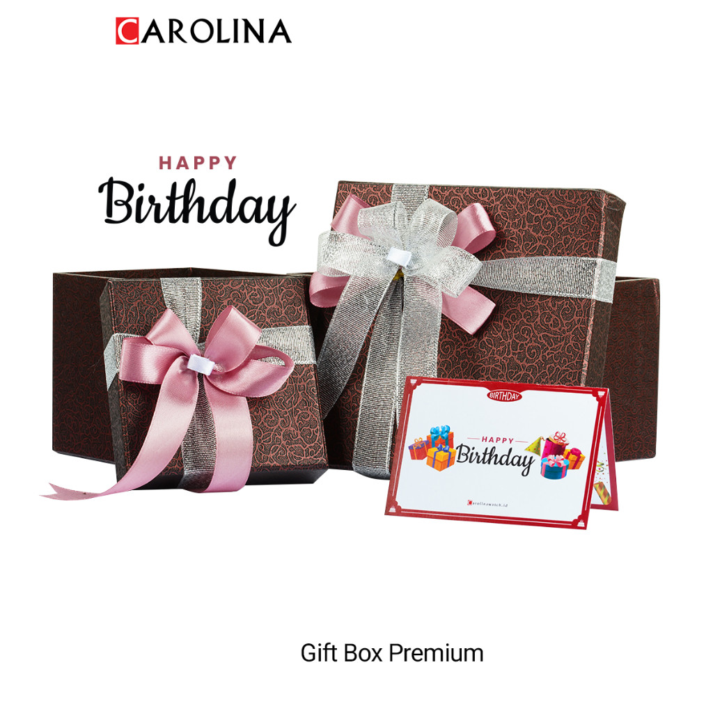 

MER.SHOP Gift Box/ Kotak Kado Premium & Free Greetings Card