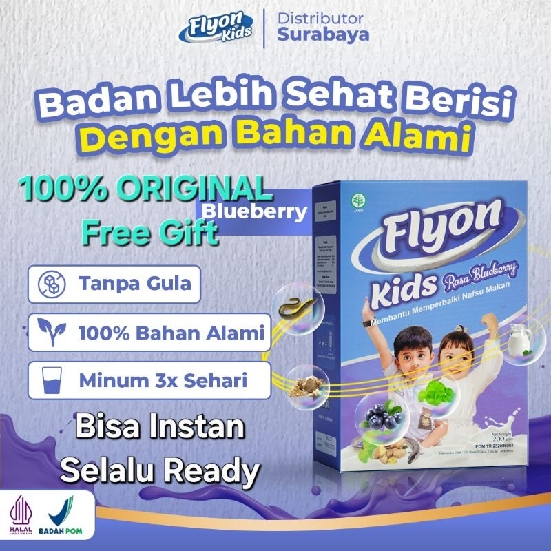 

SUSU FLYON KIDS Untuk Menambah Nafsu Makan Menambah Berat Badan