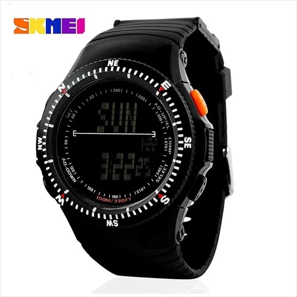 Jam Tangan Pria Digital SKMEI Digital LED 0989 SKMEI Original
