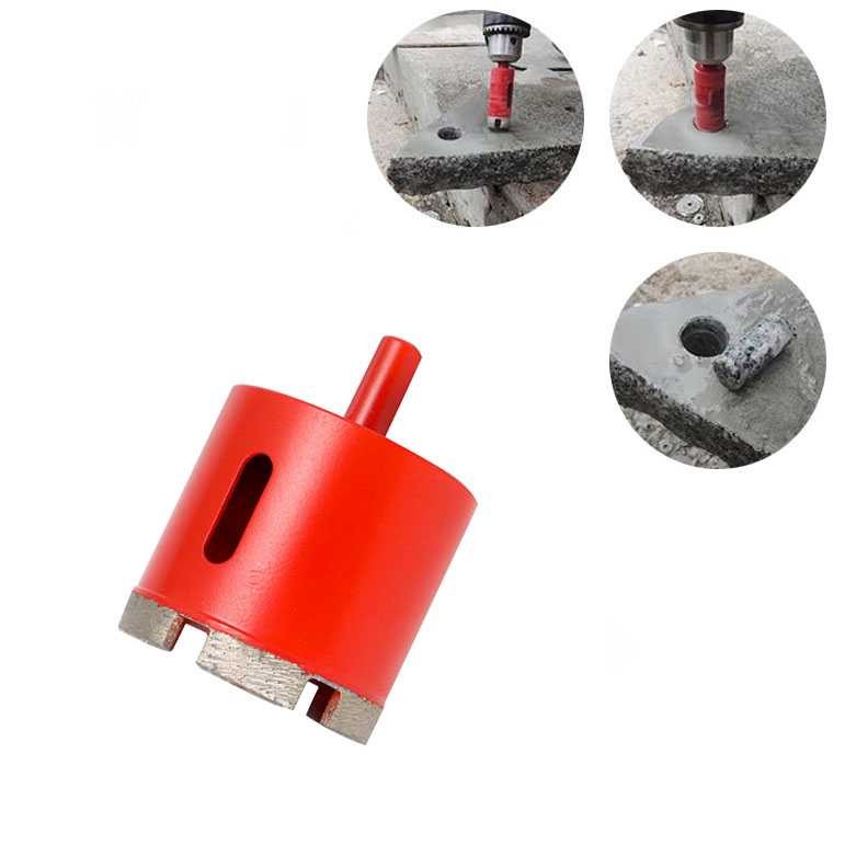 

VENSTPOW Mata Bor Hole Punch Carbide Diamond Marble Granite Drill Bit - V12