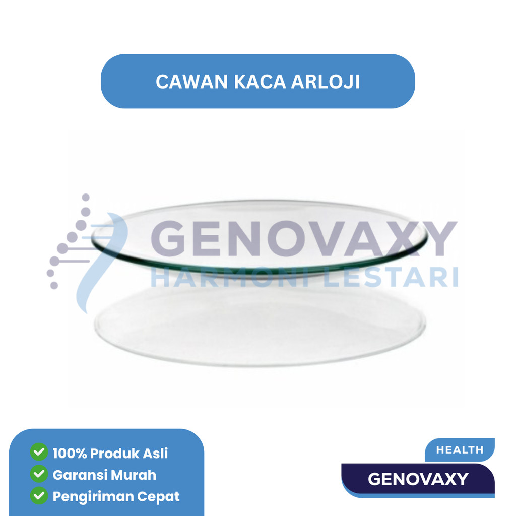 Kaca Arloji Cawan Gelas Glass Watch Untuk Laboratorium Diameter 45 50 60 70 80 90 100 mm