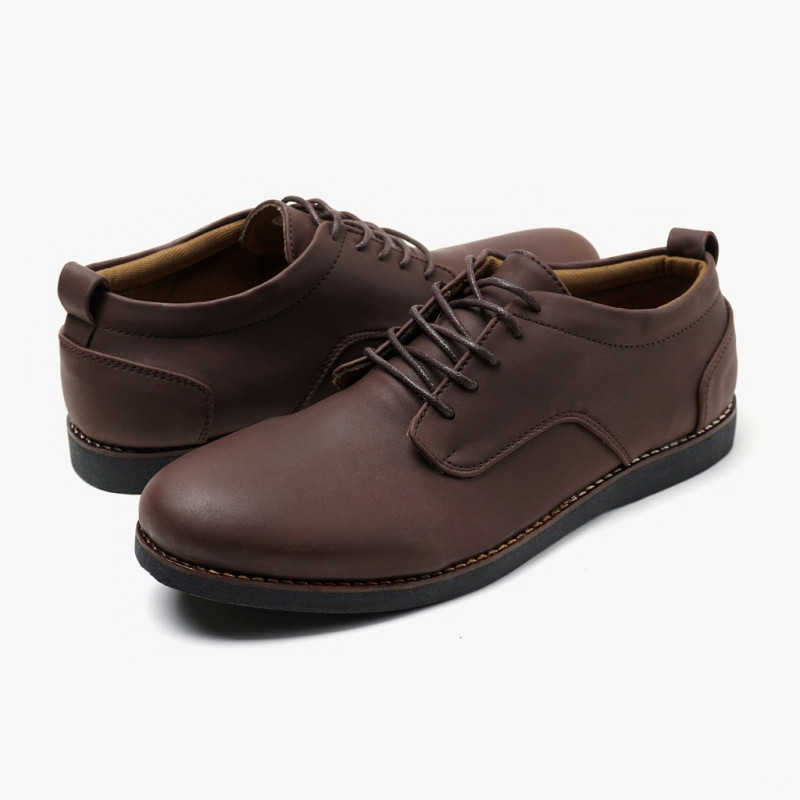 REYLMAN BRIDGE BROWN Sepatu Loafer Pria Pantofel Formal Kerja Original