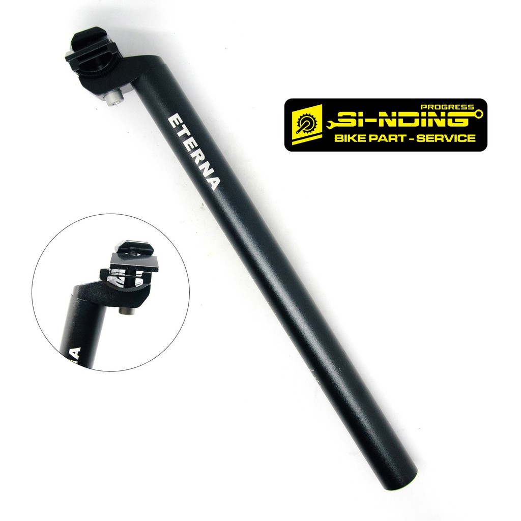 Eterna Seatpost Sepeda MTB 27,2 Alloy Hitam