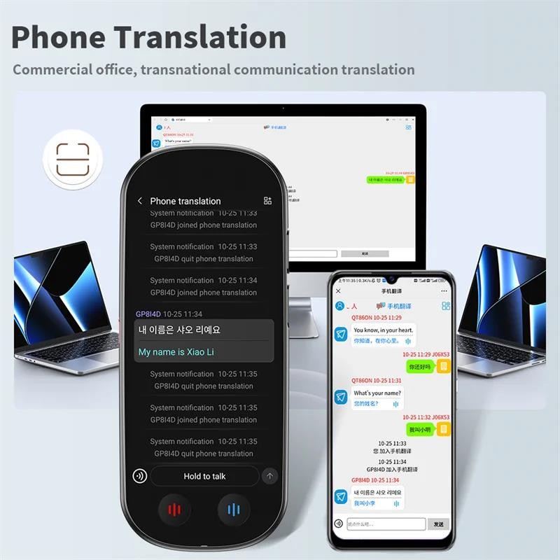 

Portable Smart Voice Translator 139 Languages Real-time Multi-Language Speech Z9 Interactive Offline Translator Business Travel