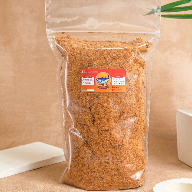 

[IKAN TUNA 1KG] ABON IKAN ASLI JOGJA ORIGINAL & EKSTRA PEDAS ENAK MANIS GURIH