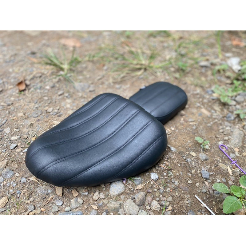 Jok Chopper / Double Seat Chopper / Jok Depan Belakang Chopper Bahan Kulit Full Busa Presisi Tinggal