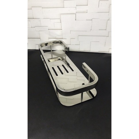 

Rak Tempat Sabun | Shampo | Kamar Mandi Stainless BRS 168