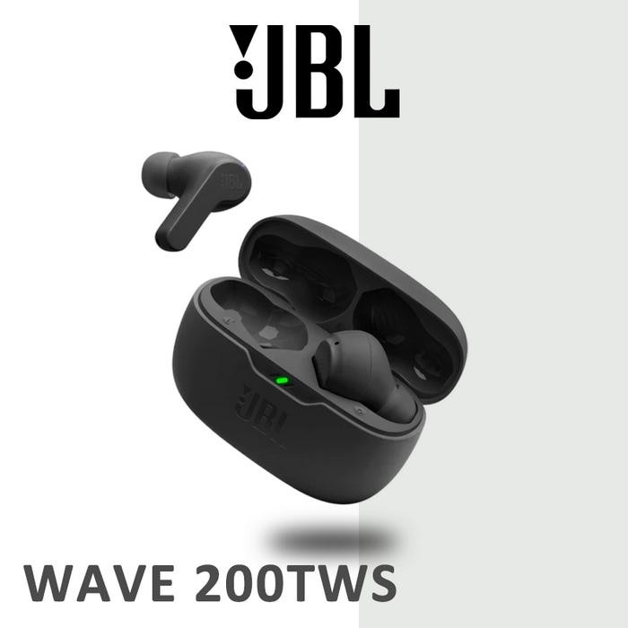 [100%ORI] JBL Wave 200TWS True Wireless Bluetooth Earphones Waterproof Headset Noise Cancelling Earb