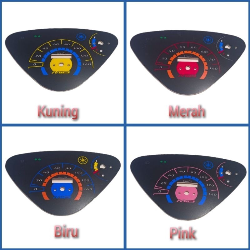Papan Speedometer panel kilometer Mio lama karbu Mio Sporty Smile speedo meter spidometer spido meda