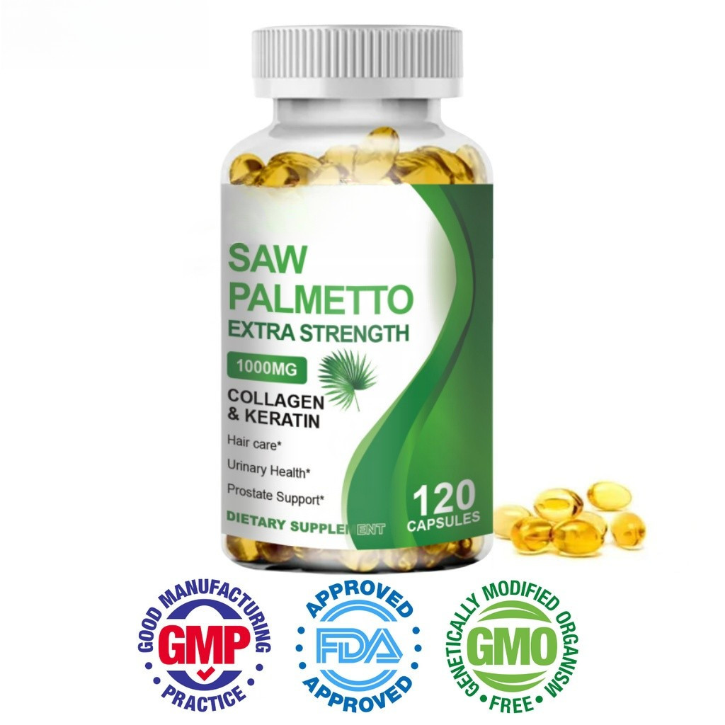 KIRKLAND Saw Palmetto Capsules Prostate Health Supplement Support Urinary Tract Health and DHT Block