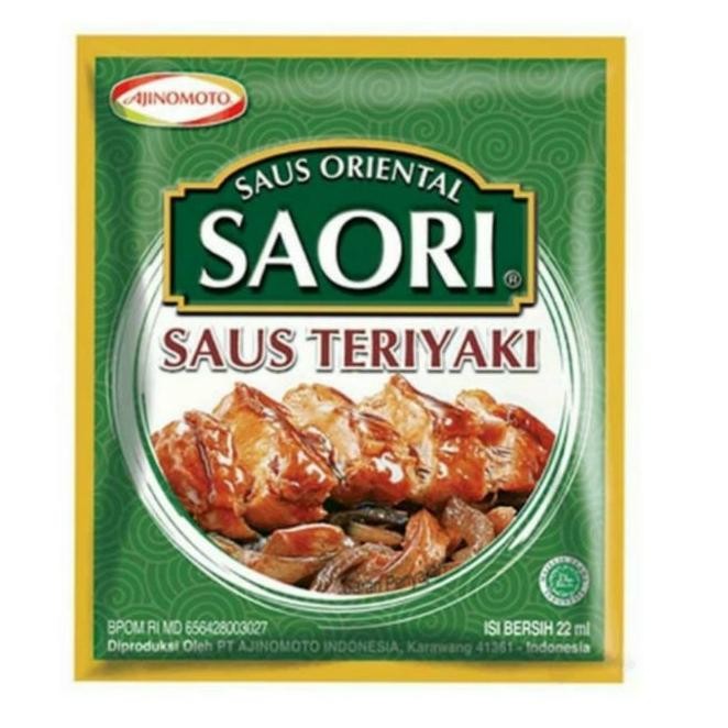

SAORI SAUS TERIYAKI SACHET per renceng