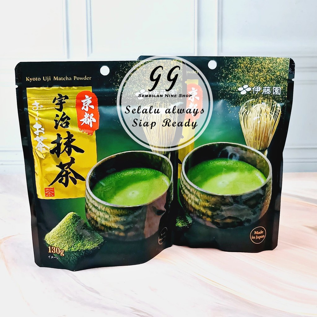 

ITO EN 130 GRAM KYOTO UJI MATCHA POWDER Made In Japan Bubuk Macha Jepang Bubuk Teh Hijau Green Tea Powder