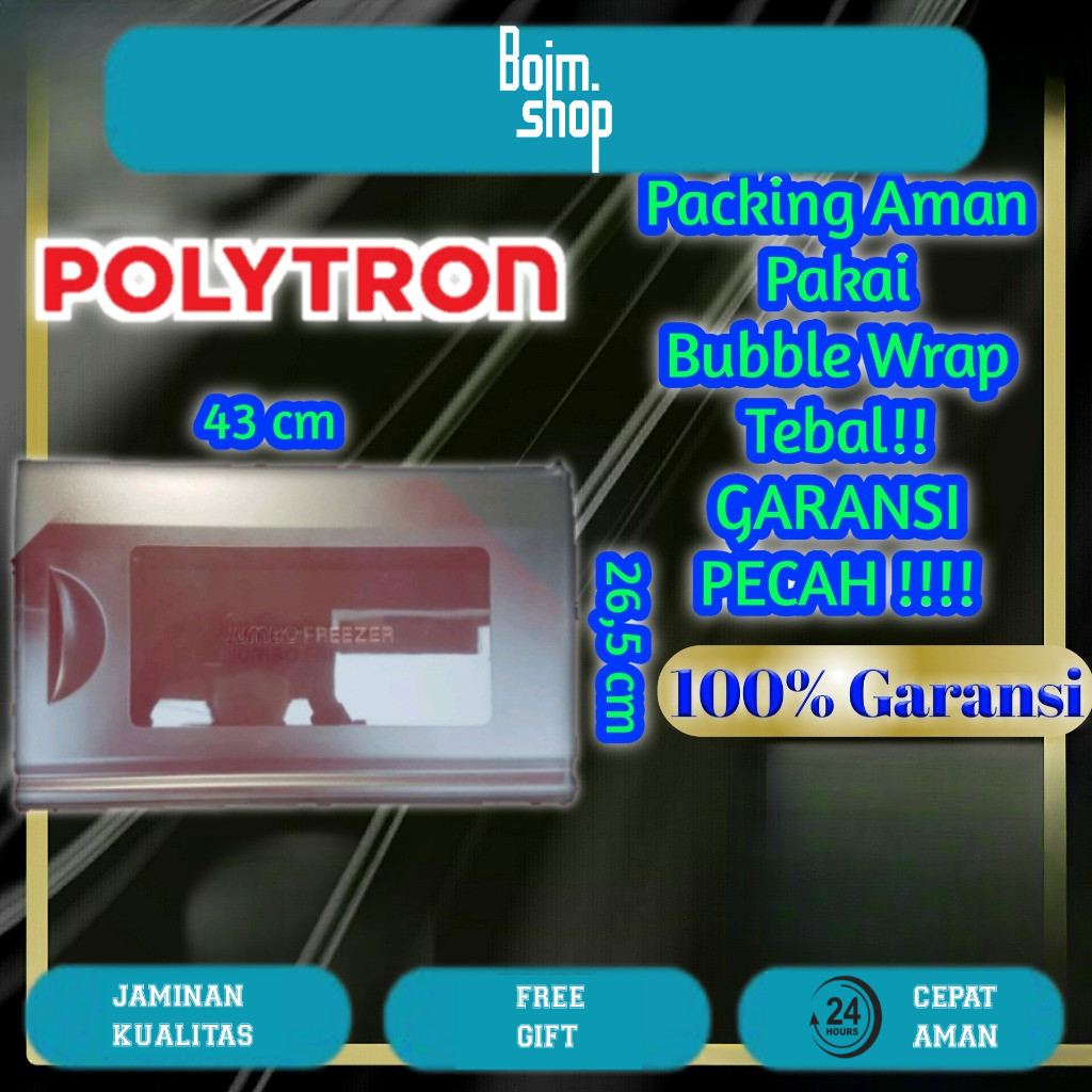 Tutup Freezer frezer friser freser freeser kulkas 1 pintu Polytron politron belleza original ori tip