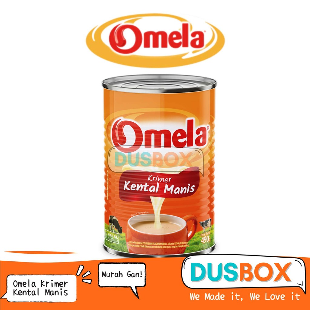 

Omela Krimer Kaleng 490g / Omela Krimer Kental Manis / Kental Manis / Krimer Kental Manis