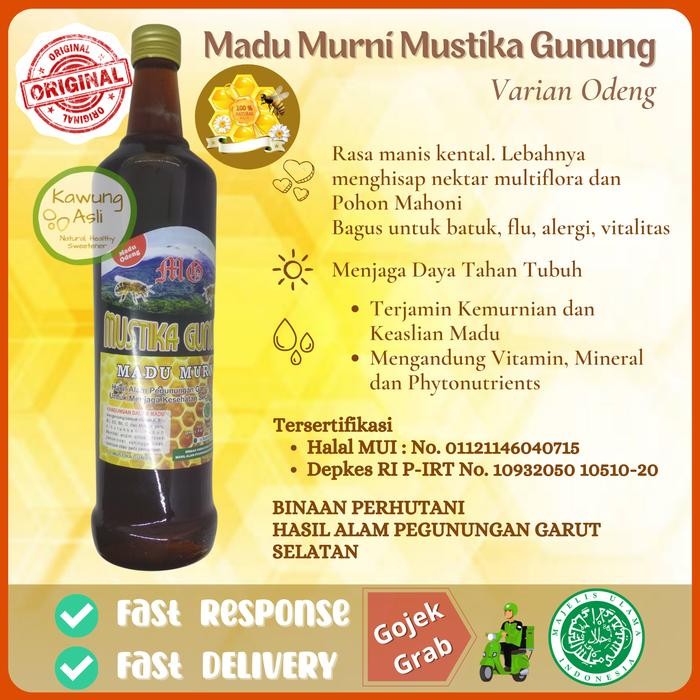 

Madu Mustika Gunung 630 ml | Madu Murni Madu Asli Madu Original Garut - Odeng