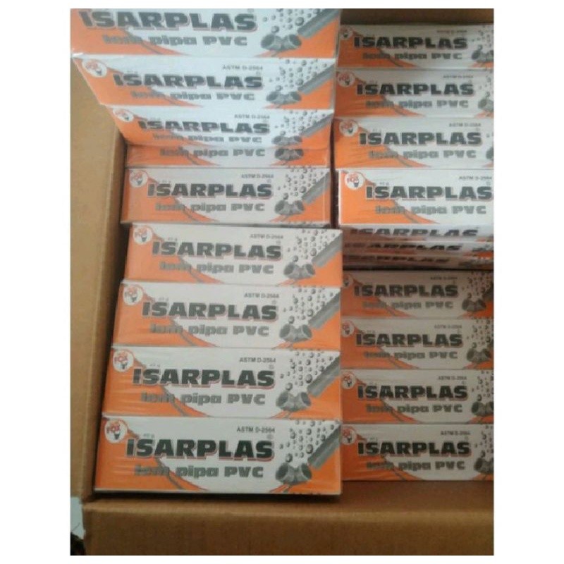 

(GROSIR) LEM ISARPLAS / LEM PIPA PVC ISARPLAS / LEM PARALON 12 PCS