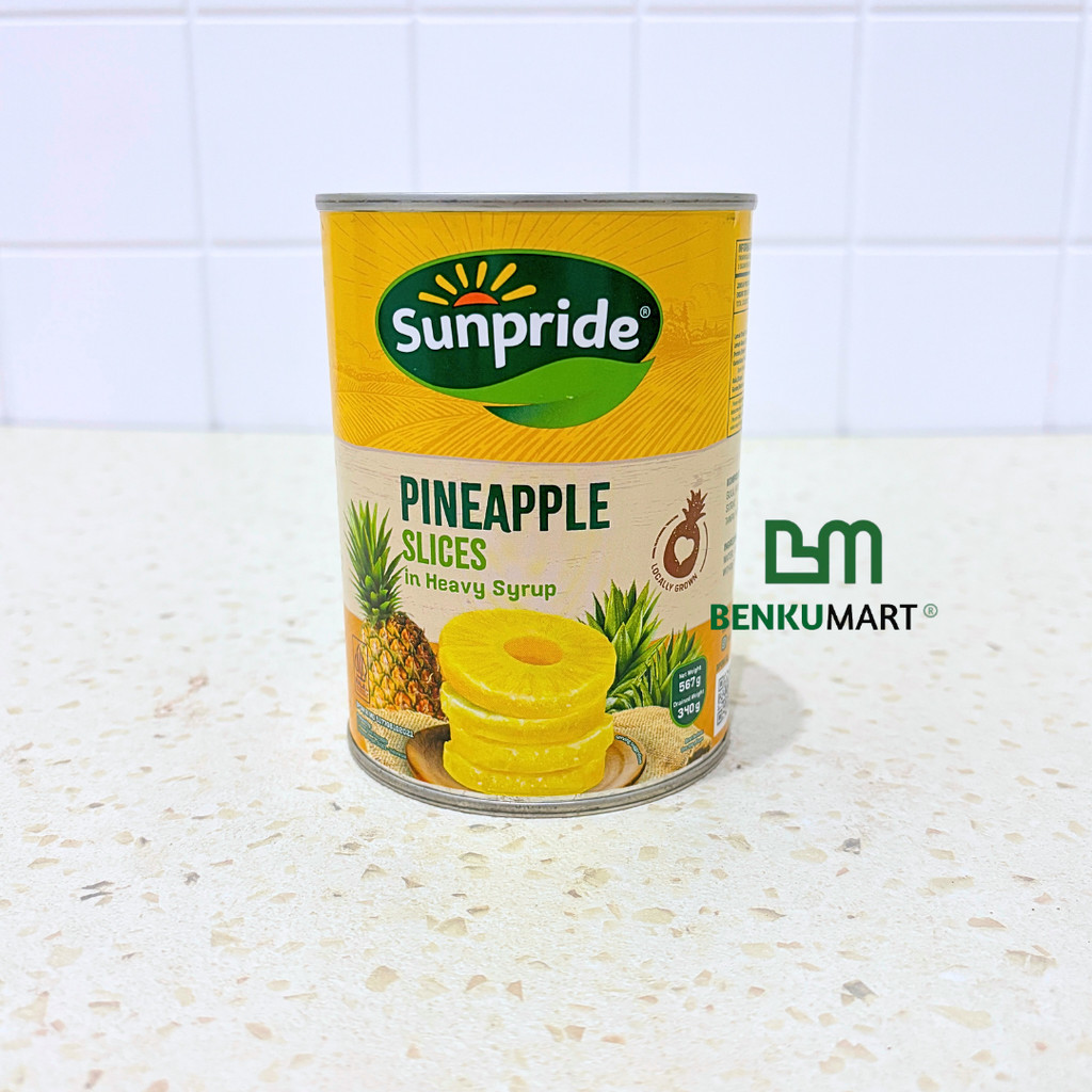 

Sunpride Pineapple Slice in Heavy Syrup (567 Gr) | Nanas Irisan Kaleng