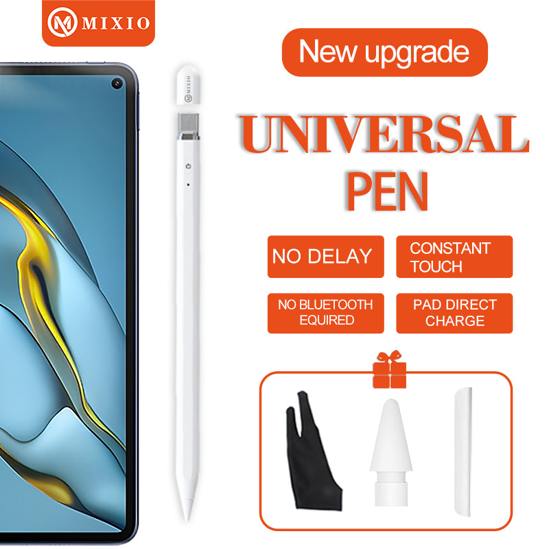

MIXIO G7 Universal Capacitive Stylus Pen With Clip Android IOS Windows