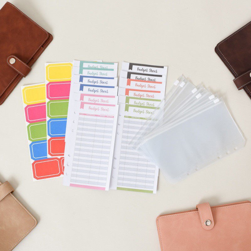 

budget binder inserts a6 Budget Binder accessories Cash Envelopes Letter Label Stickers For 6 Ring Binder Bill Plannera