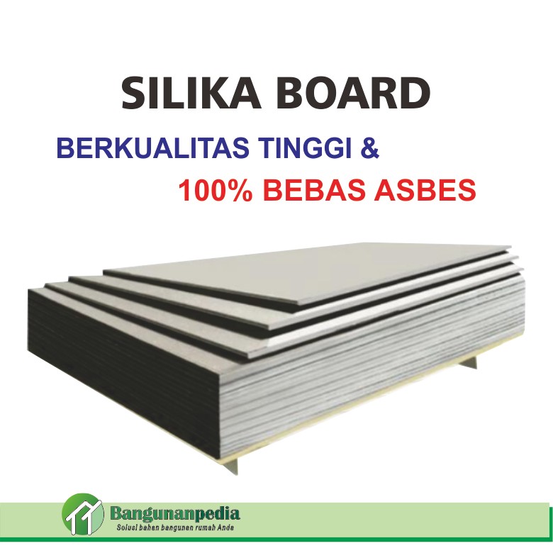 Papan semen / Semen board /  anti rayap / Fiber Semen / Papan Siliki Board / Grc