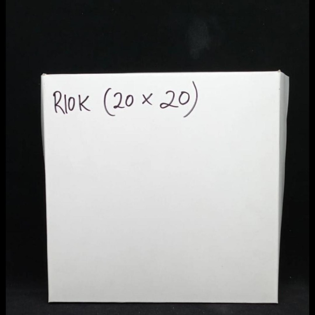 

Dus Nasi Kotak Putih Polos R10K Ukuran 20x20